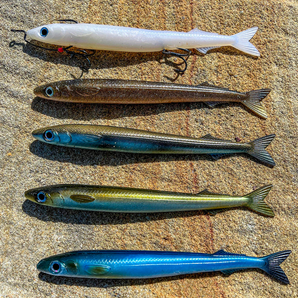 May's Australian handcrafted fishing lures.